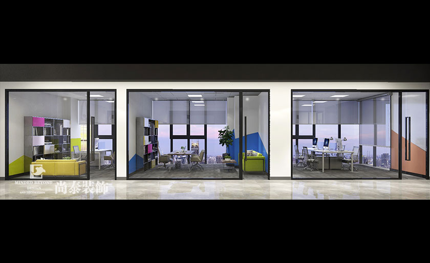 500平米美妝外貿公司辦公室設計 | 美齡美科技