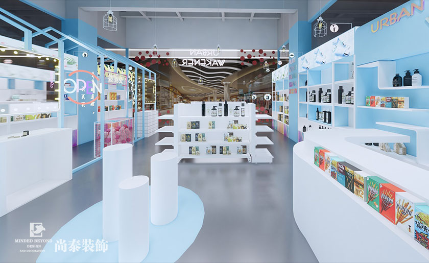 40平米網紅飾品店裝修設計 | 城市喚醒者