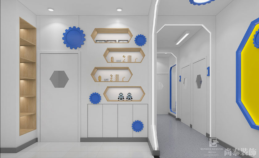 190平米機器人教育空間裝修設計 | 樂博樂博