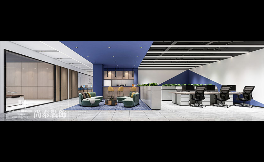 260平米科技公司辦公室改造裝修項目 | 阿德萬斯