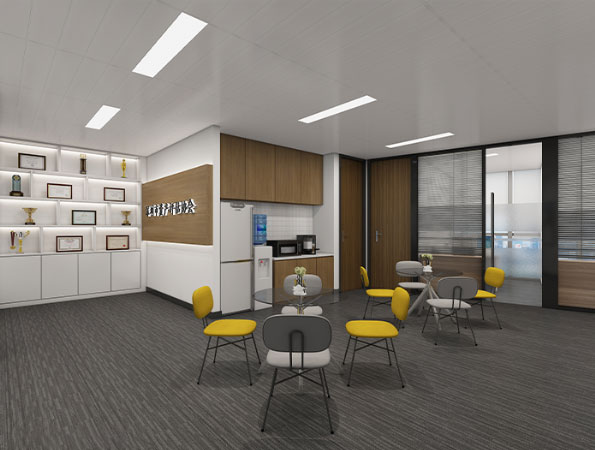 150平米協會辦公室裝修設計 | 深圳市資產評估協會