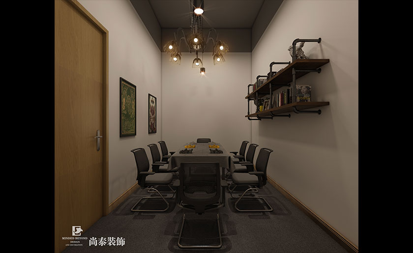 80平米深圳桌游店裝修設計 | 守密人