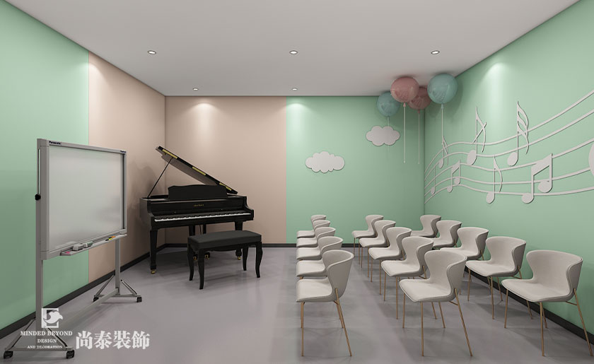 80平米深圳早教機構設計 | 優優教育