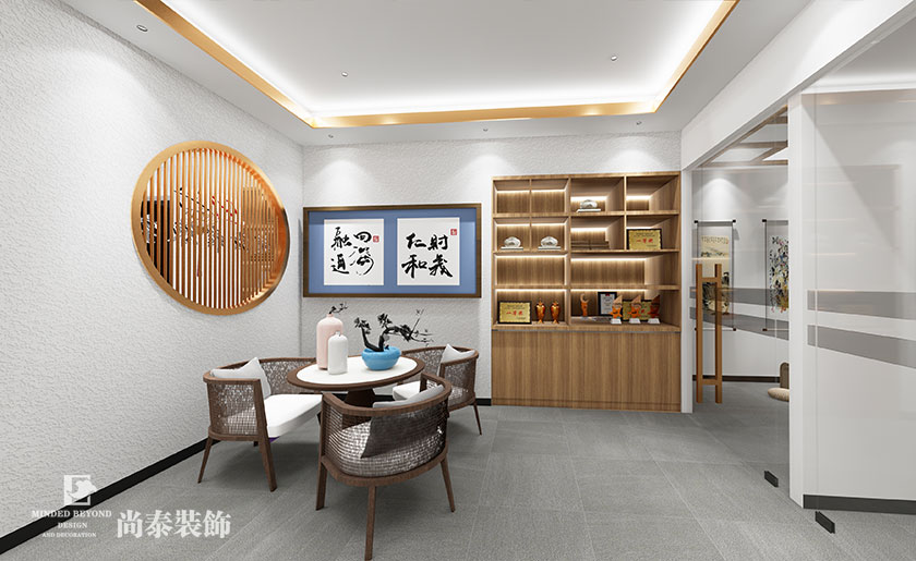 100㎡國學書法教育空間裝修設計 | 汝昊教育