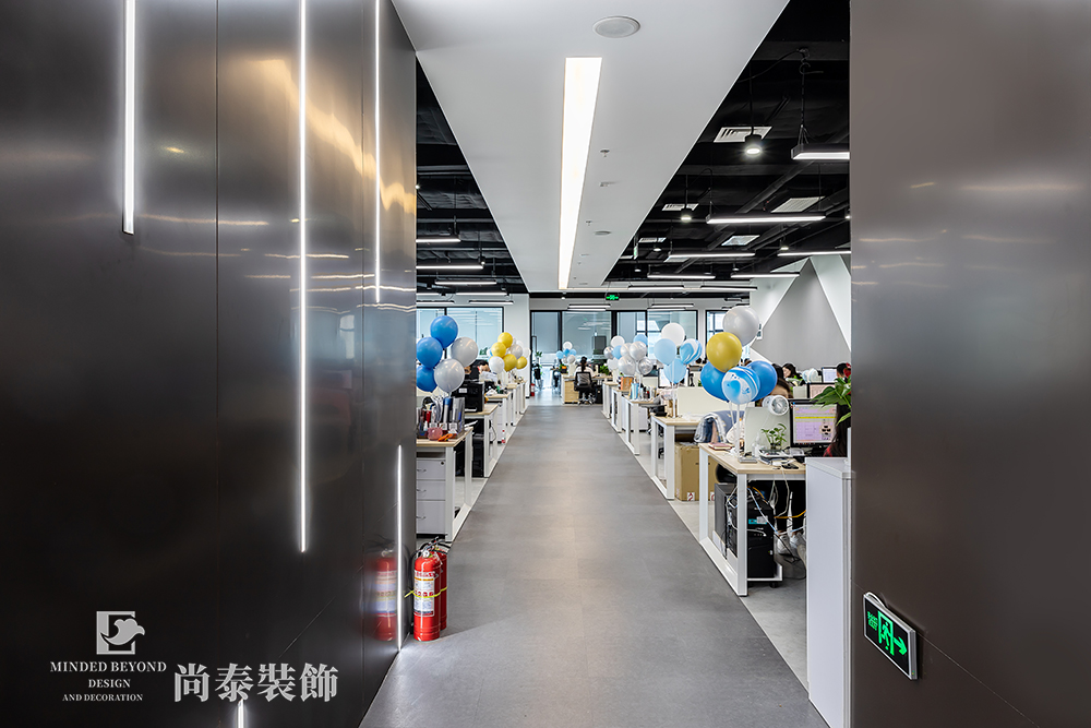 辦公室設計裝修通道照明的設計的注意事項