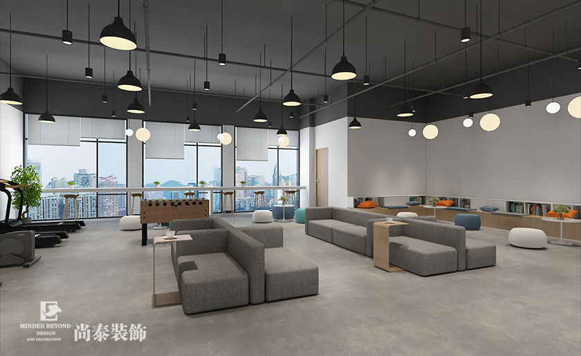 1600平米國家高新技術企業深圳辦公室設計 | 稻興中心