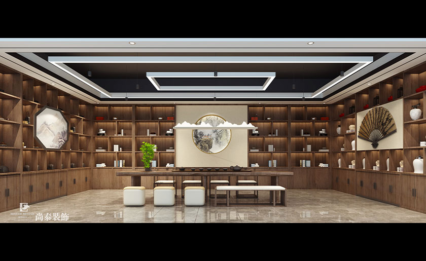 500平米禮品電子商務公司中式辦公室 | 好禮之家