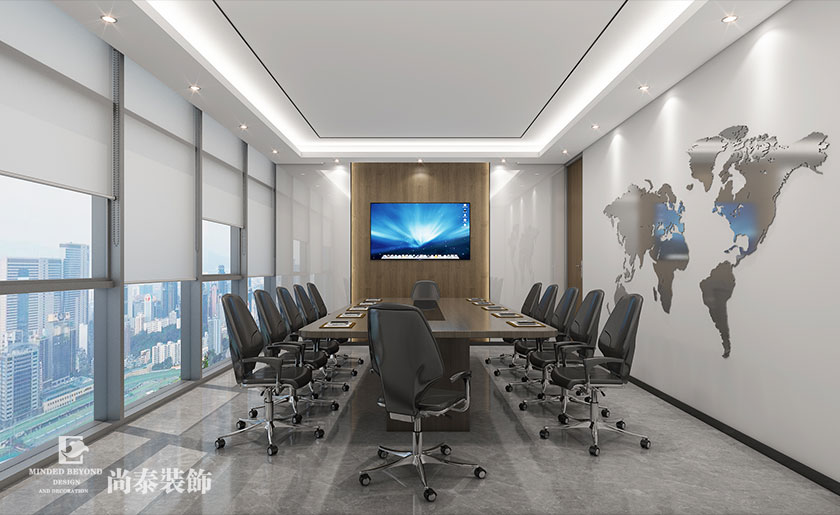 300平米自動化公司深圳辦公室裝修設計 | 保金佳科技