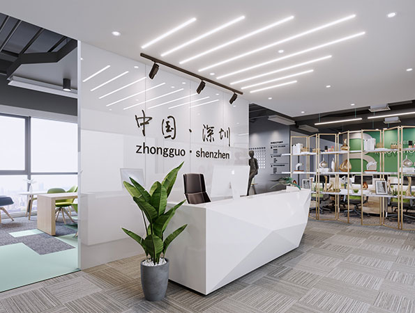 500平米簡約現代寫字樓辦公室裝修效果圖 | 有所為大廈