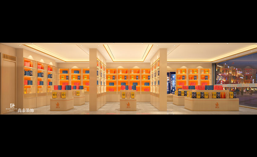 200平米新中式新零售商鋪裝修設計 | 點購廣場