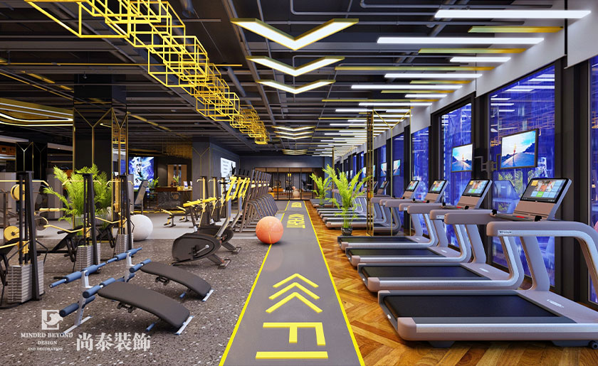 1200平米游泳健身房裝修設(shè)計(jì)方案 | 銀河國際