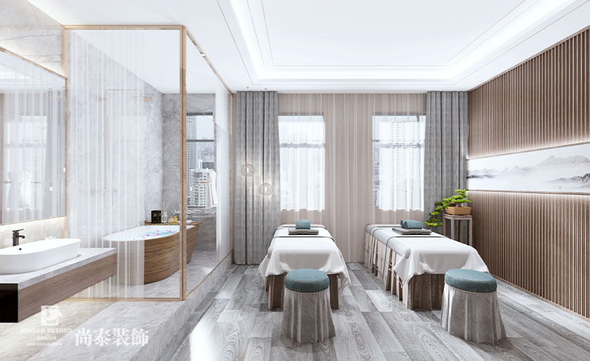 500平米中醫理療養生館設計方案 | 康樂現代