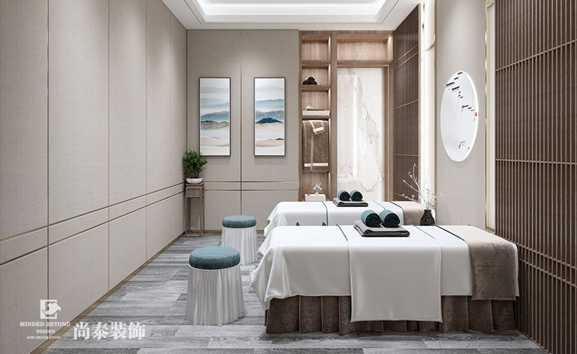 500平米中醫理療養生館設計方案 | 康樂現代