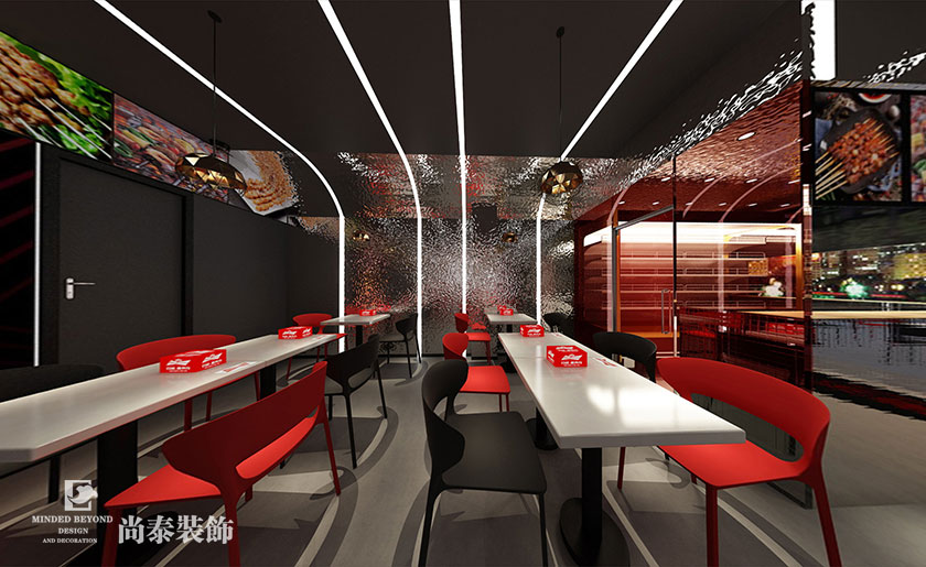 200平米燒烤啤酒主題餐廳裝修設(shè)計(jì) | 龍巢