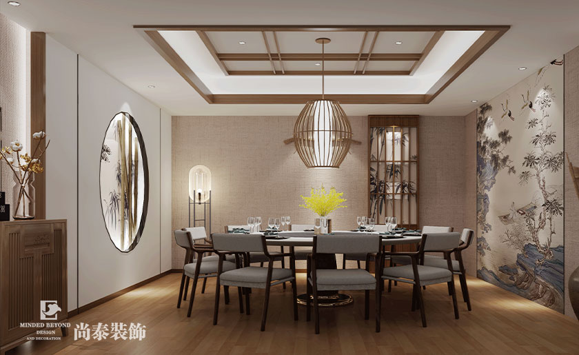 500平米私房菜餐飲店設計 | 蟹詠蝦海