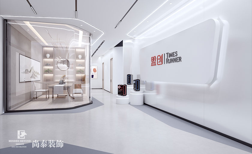 500平米IT公司辦公室裝修設計效果圖 | 盟創科技