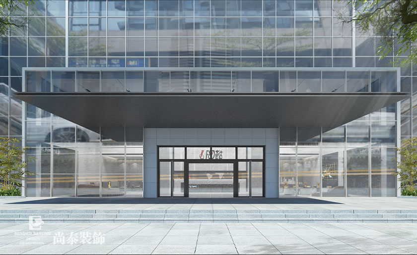 3000平米上市公司辦公室實驗室展廳裝修效果圖 | 奮達科技