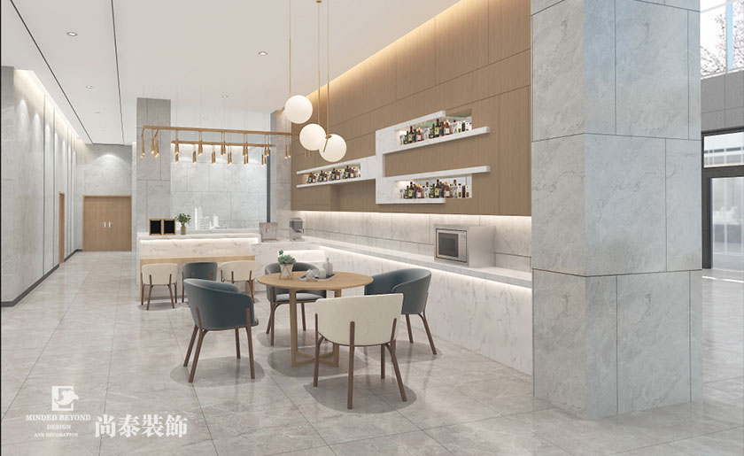 3000平米上市公司辦公室實驗室展廳裝修效果圖 | 奮達科技