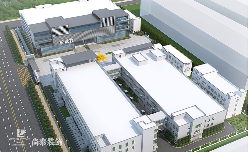 科技產業園區建筑外觀裝修設計案例 | 智造谷