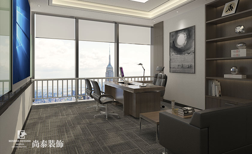 500平米深圳金融公司辦公室設計 | 友金所