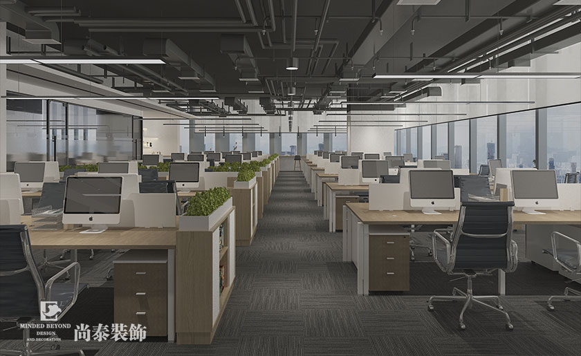500平米深圳金融公司辦公室設計 | 友金所