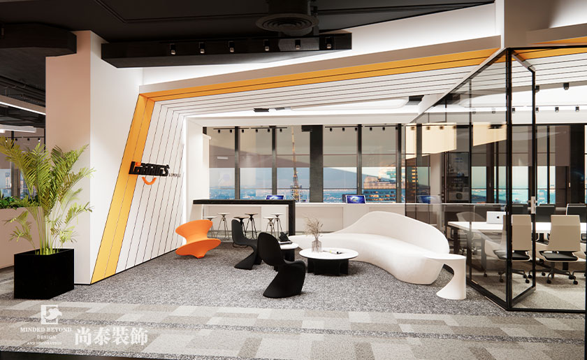 深圳600㎡機器人公司辦公室裝修效果圖 | 樂純動力