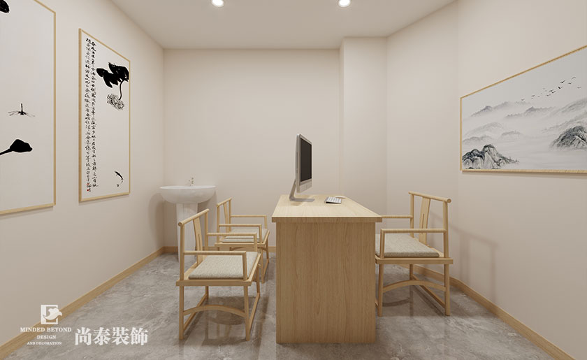 200平米深圳中醫(yī)診所裝修設計案例 | 家和中醫(yī)