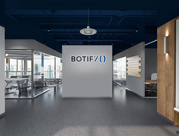 300平米機器人公司深圳辦公室裝修設計效果圖 | 匯智機器人