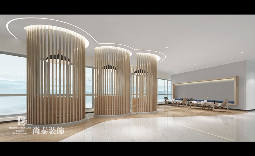 深圳辦公室裝修設計9000平米上市科技公司 | 芯海科技