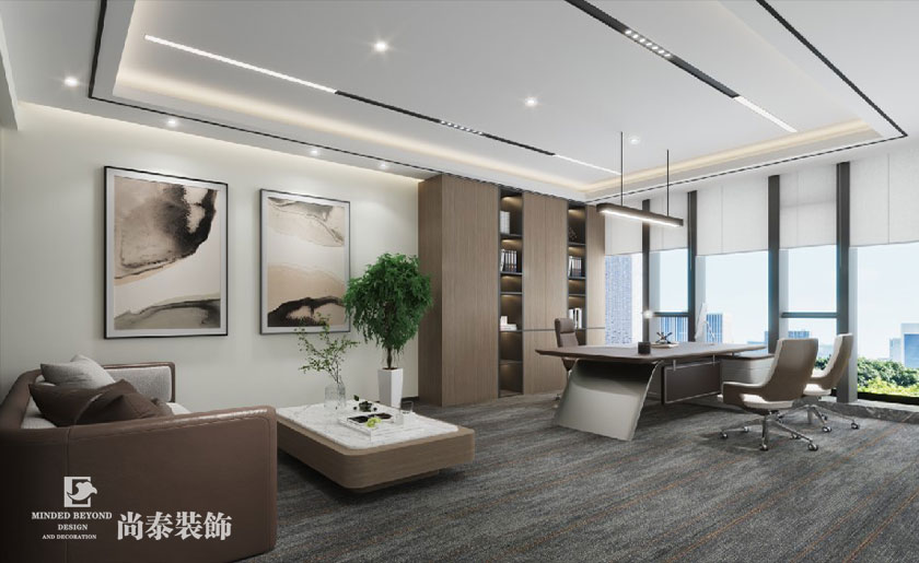 深圳辦公室裝修設計9000平米上市科技公司 | 芯海科技