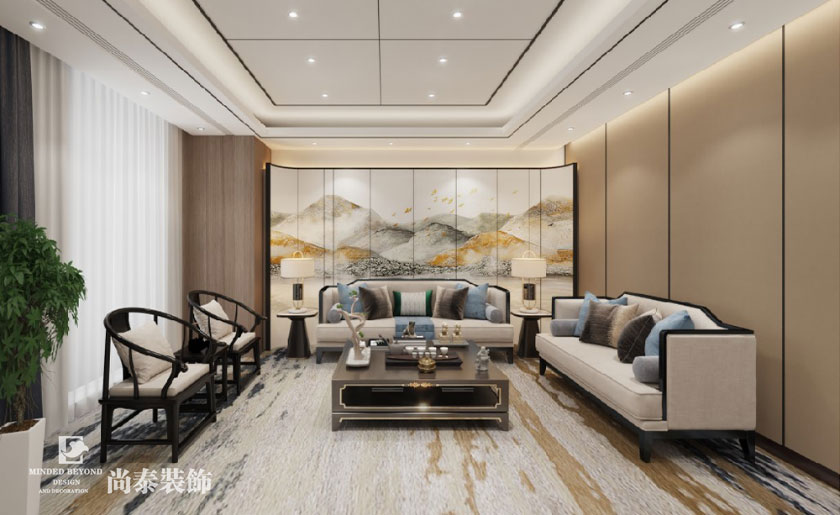 深圳辦公室裝修設計9000平米上市科技公司 | 芯海科技