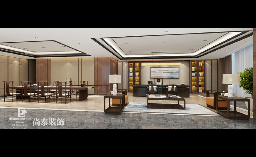 深圳辦公室裝修設計9000平米上市科技公司 | 芯海科技