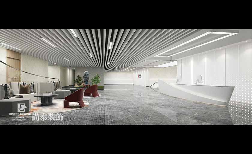 深圳辦公室裝修設計9000平米上市科技公司 | 芯海科技