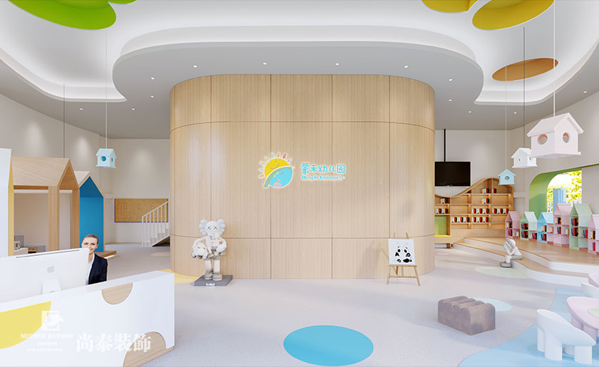 幼兒園設計2400平米高端國際幼兒園 | 蒙禾幼兒園