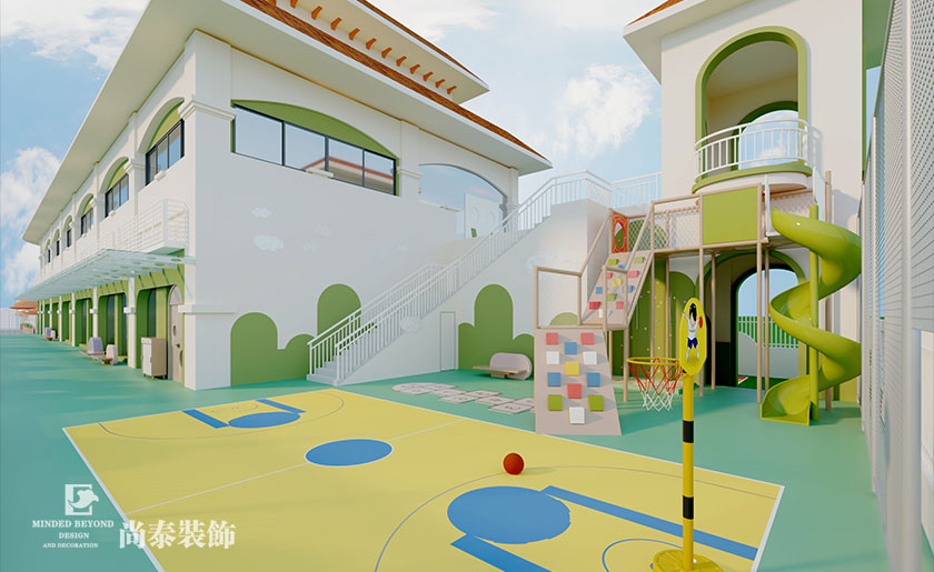 幼兒園設計2400平米高端國際幼兒園 | 蒙禾幼兒園