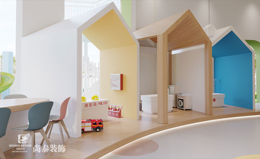 幼兒園設計2400平米高端國際幼兒園 | 蒙禾幼兒園