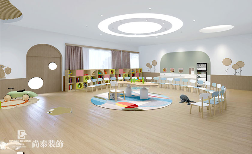 幼兒園設計2400平米高端國際幼兒園 | 蒙禾幼兒園