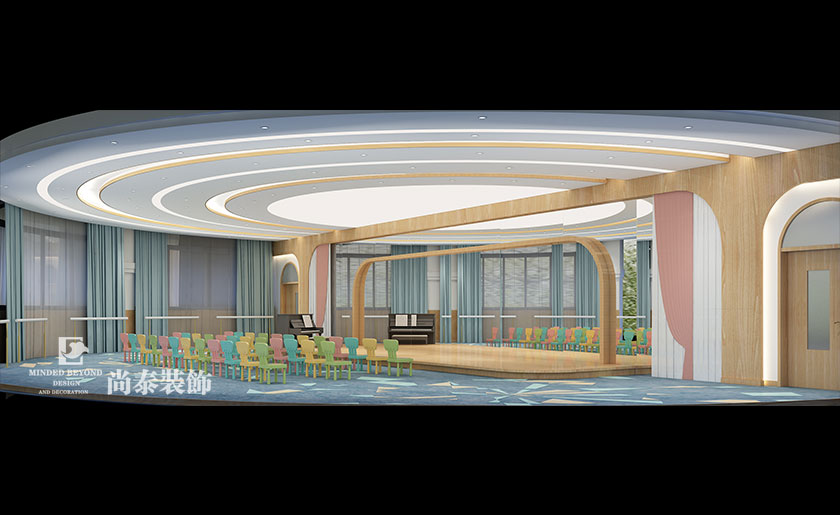 幼兒園設計2400平米高端國際幼兒園 | 蒙禾幼兒園