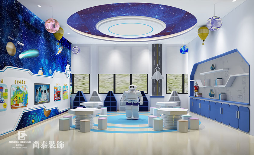 幼兒園設計2400平米高端國際幼兒園 | 蒙禾幼兒園