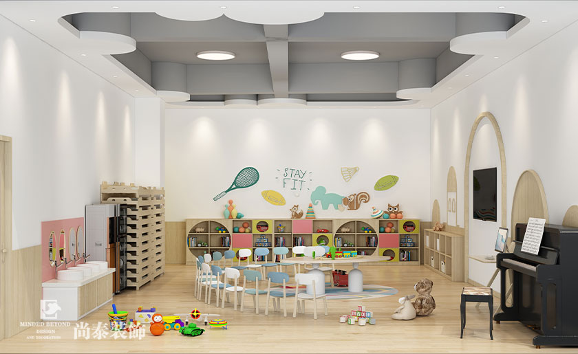幼兒園設計2400平米高端國際幼兒園 | 蒙禾幼兒園