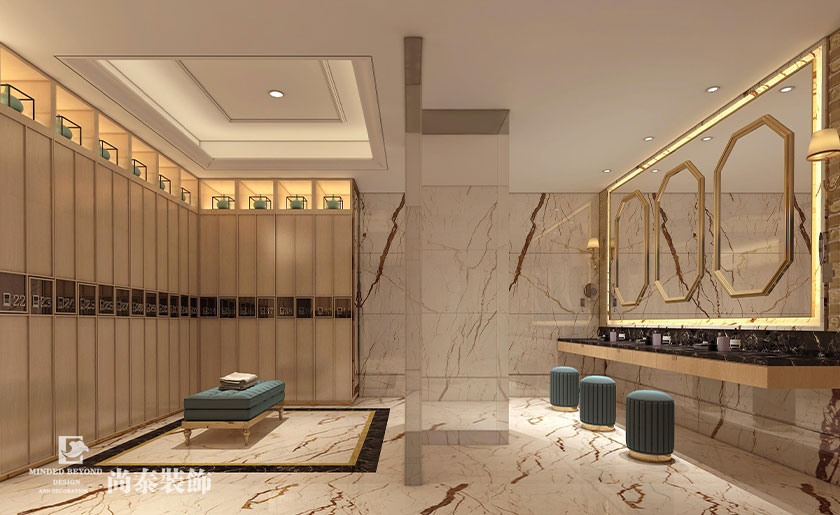 會所裝修設計-深圳800平米中高端休閑會所案例