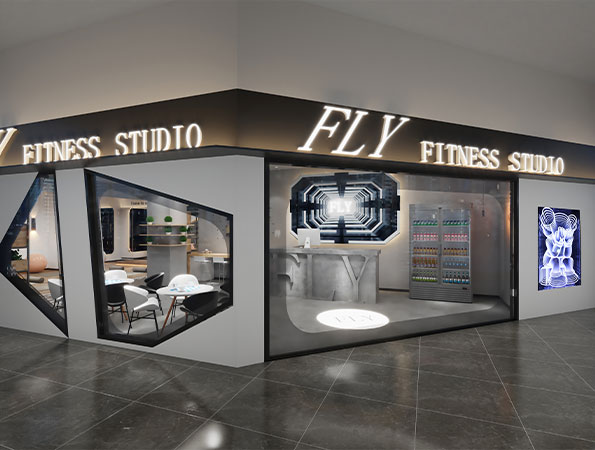深圳250平米健身房裝修設計案例 | FLY健身房