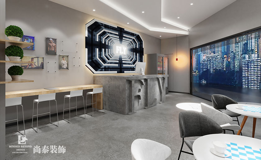 深圳250平米健身房裝修設(shè)計案例 | FLY健身房