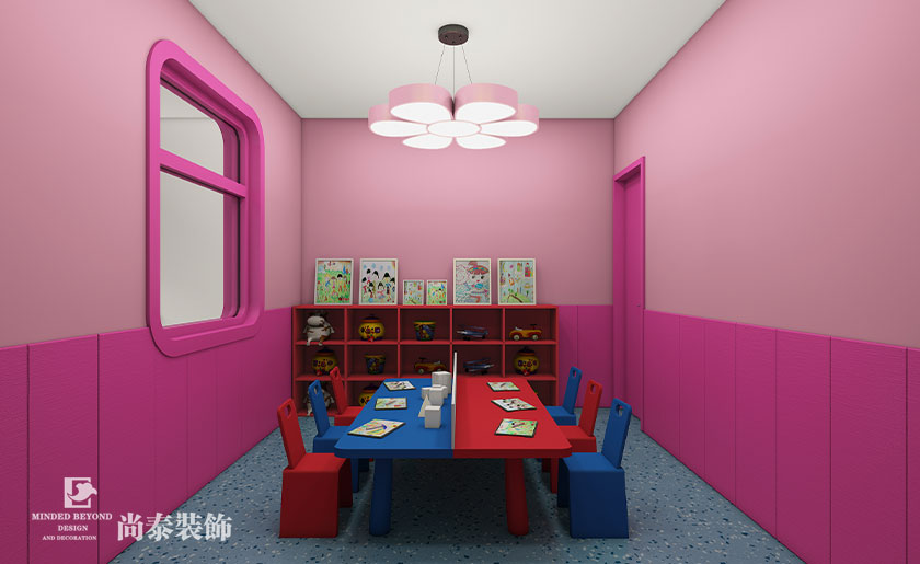 深圳教育空間設(shè)計(jì)-100平米少兒美術(shù)教育 | 七彩魚