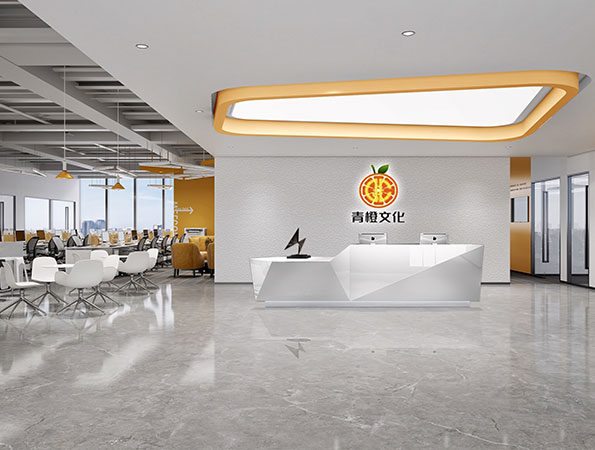 深圳寫字樓辦公室設計案例-1400平米傳媒公司 | 青橙傳媒