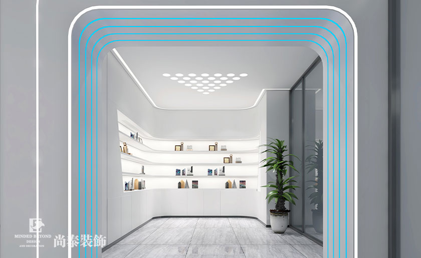 現代簡約風格深圳裝修公司辦公室裝修案例