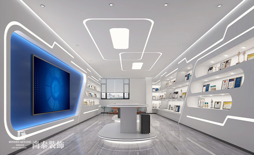 現代簡約風格深圳裝修公司辦公室裝修案例