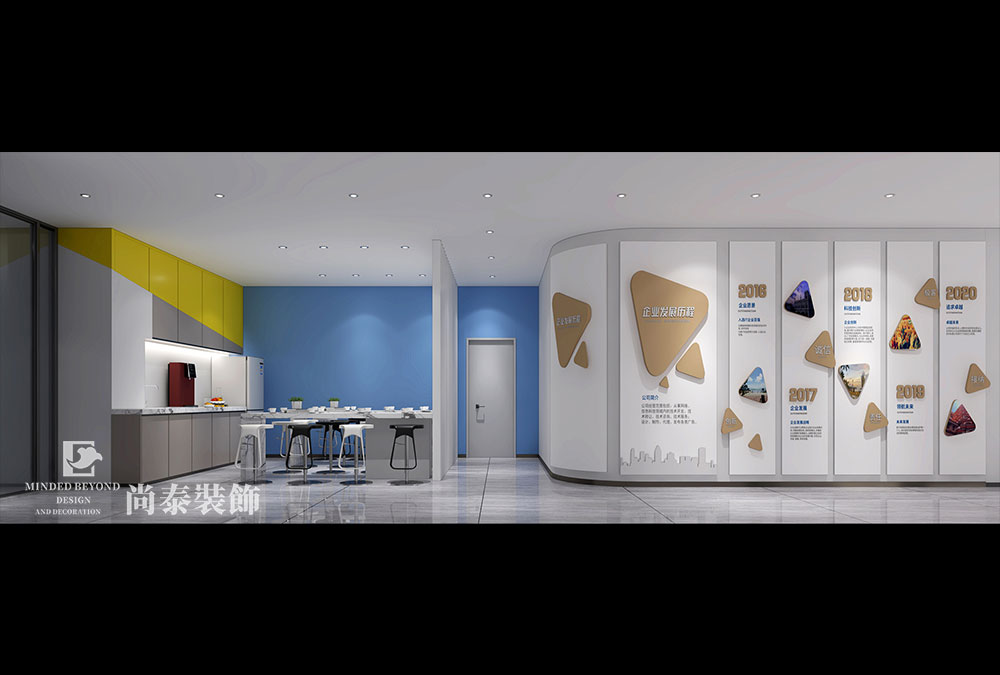 現代簡約風格深圳裝修公司辦公室裝修案例