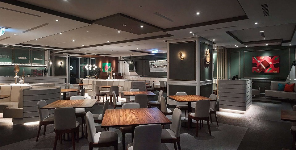 餐廳裝修效果圖,深圳裝飾案例:朵頤排餐館