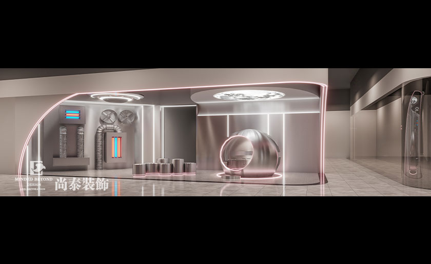 300平現代風格店鋪裝修設計,裝修效果圖